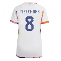 Fotbalové Dres Belgie Youri Tielemans #8 Dámské Venkovní MS 2022 Krátký Rukáv